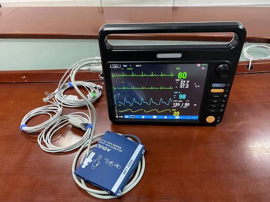 12.1 pouces Moniteur numérique des signes vitaux Machine multiparamètre pour la surveillance cardiaque