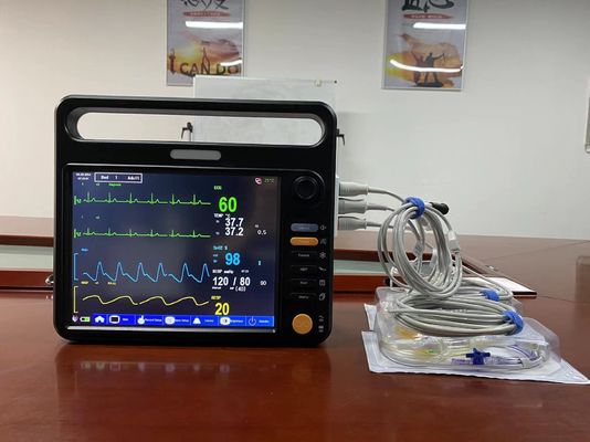 ECG NIBP SPO2 Moniteur modulaire du patient, Moniteur des éléments vitaux de l' unité de soins intensifs pour la surveillance cardiaque