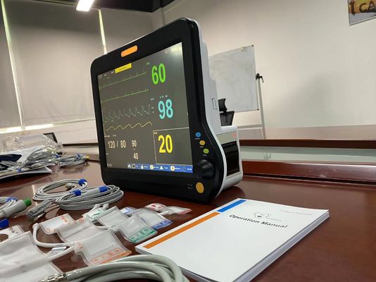 Moniteur multiparamètre médical vétérinaire avec ECG SPO2 2Temp