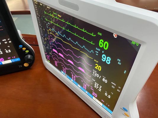 Moniteur patient d'anesthésie portative, moniteur cardiaque multi du paramètre ICU