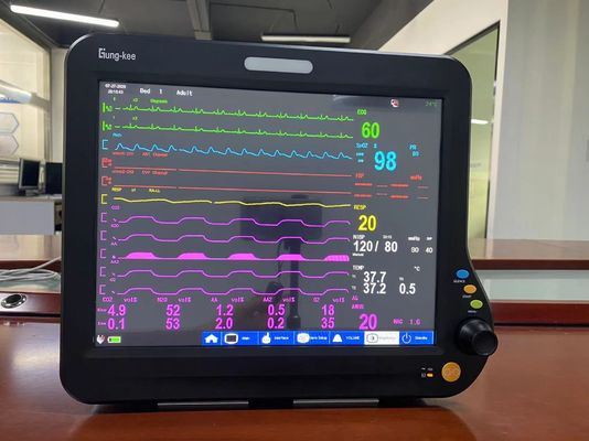 Moniteur cardiaque du courant principal ICU, moniteur patient de paramètre multi d'anesthésie
