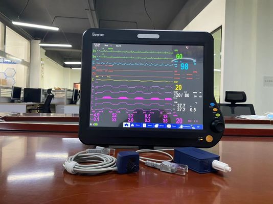 Paramètre multi portatif de moniteur patient de moniteur cardiaque du moniteur ICU d'anesthésie