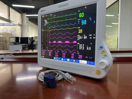 Moniteur patient de paramètre multi d'ECG, moniteur SPO2 patient modulaire