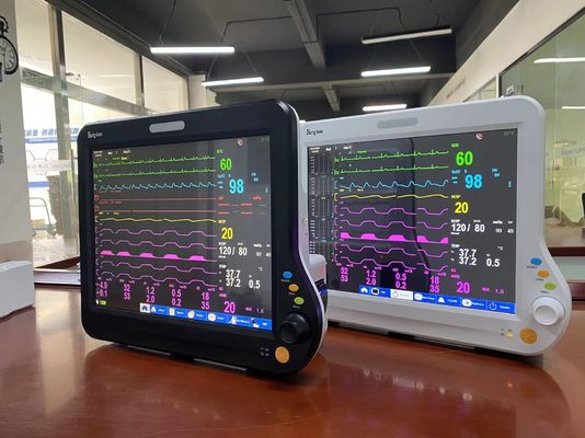 Moniteur cardiaque de l' unité de soins intensifs, moniteur portable du patient.