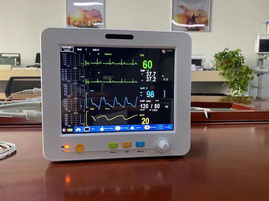 Moniteur patient de paramètre multi portatif de 8,4 pouces de grande précision pour le Temp d'EtCO2 ECG SPO2 NIBP