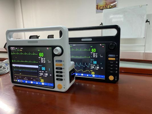 Moniteur portable du patient avec ECG SPO2 NIBP Temp Standard