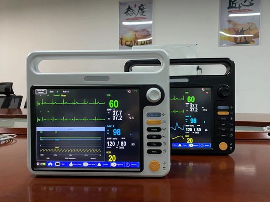 ECG SPO2 NIBP Moniteur portable du patient pour les signes vitaux hospitaliers
