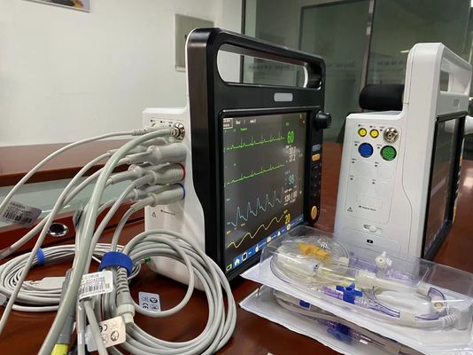 Appareil portable de surveillance des signes vitaux, moniteur multi-paramètres avec ECG.