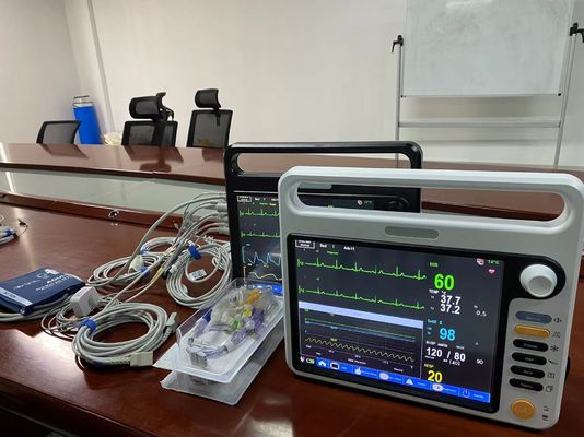 Moniteur portable modulaire de 12,1 pouces avec ECG SPO2