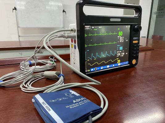 Moniteur des signes vitaux du patient en soins intensifs avec écran de 12,1 pouces 6 paramètres standard