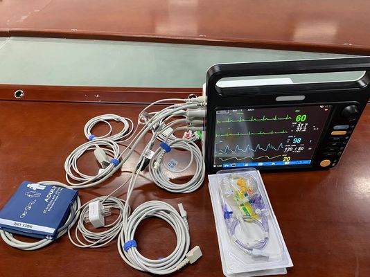 Moniteur cardiaque multiparamétrique modulaire avec écran de 12,1 pouces
