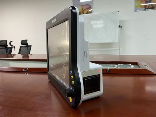 Moniteur cardiaque multi-paramétriques en soins intensifs multi-langue avec écran tactile