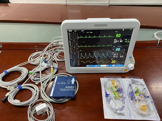 Moniteur cardiaque de soins intensifs de clinique médicale pour adultes pédiatriques néonatals