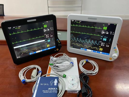 Moniteur modulaire portable multiparamètres avec ECG SPO2 NIBP