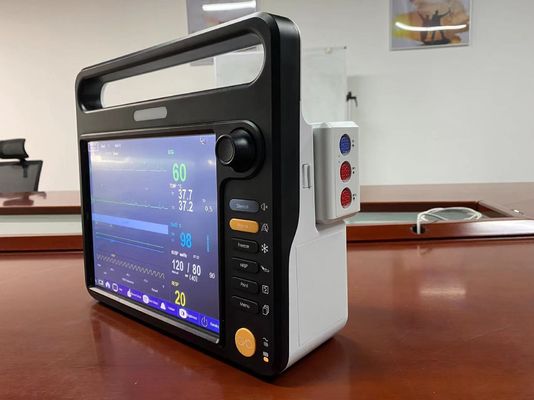 ECG NIBP SPO2 Moniteur modulaire du patient, Moniteur des éléments vitaux de l' unité de soins intensifs pour la surveillance cardiaque