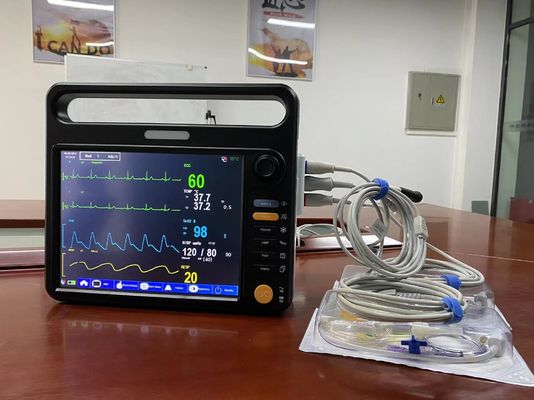 Moniteur de patient modulaire de diagnostic multiparamètre avec imprimante tactile CMS