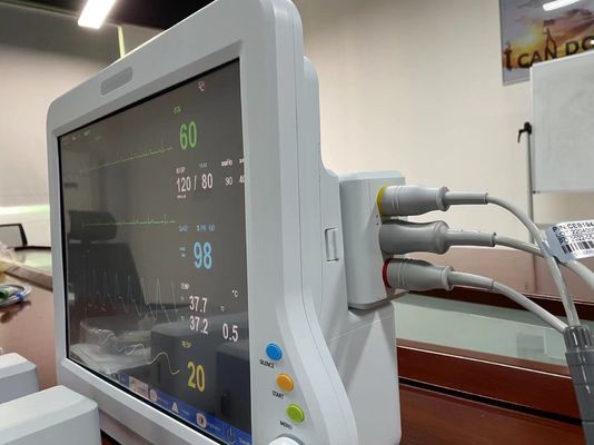 Moniteur de patient modulaire à paramètres multiples Moniteur cardiaque portable en soins intensifs