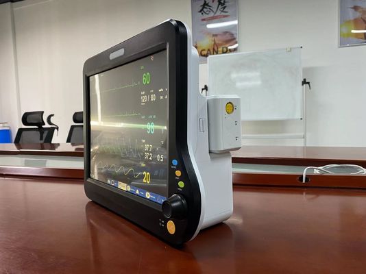 Moniteur de patient modulaire de l' unité de soins intensifs pour patients cardiaques Portable multiparamètres multilingue