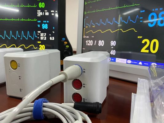 Ambulance médicale Moniteur des signes vitaux multilingue avec écran de 15 pouces OEM