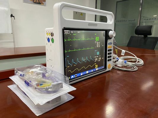 Moniteur de patient modulaire à paramètres multiples Moniteur cardiaque portable en soins intensifs