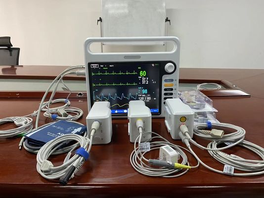 Moniteur modulaire du patient à signes vitaux Moniteur portable multiparamètres du patient