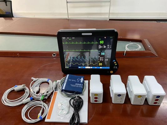 Moniteur modulaire du patient à signes vitaux Moniteur portable multiparamètres du patient