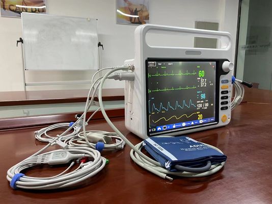 Moniteur cardiaque modulaire pour néonatales en soins intensifs Mainstream EtCO2 Sensor Moniteur portable pour patients