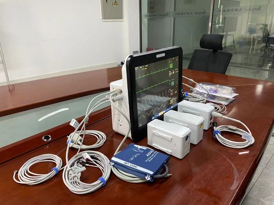 Moniteur cardiaque modulaire pour néonatales en soins intensifs Mainstream EtCO2 Sensor Moniteur portable pour patients