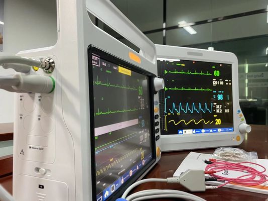 Moniteur de fréquence cardiaque néonatal multiparamètre avec ECG NIBP SPO2 standard