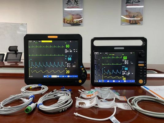 Moniteur cardiaque vétérinaire multiparamètre portable pour le diagnostic des animaux