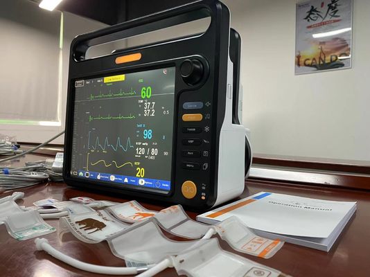 Moniteur de chirurgie vétérinaire pour hôpital pour la surveillance des signes vitaux des animaux de la clinique OEM ODM