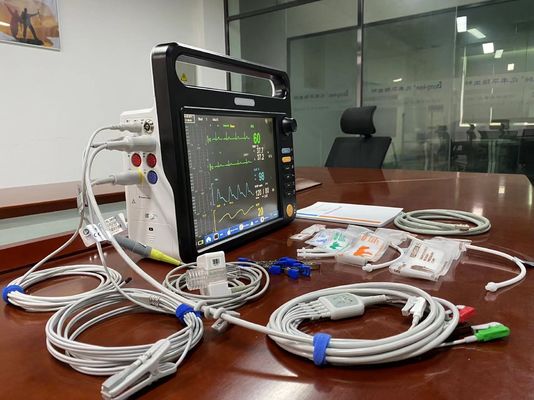 Moniteur de chirurgie vétérinaire pour hôpital pour la surveillance des signes vitaux des animaux de la clinique OEM ODM