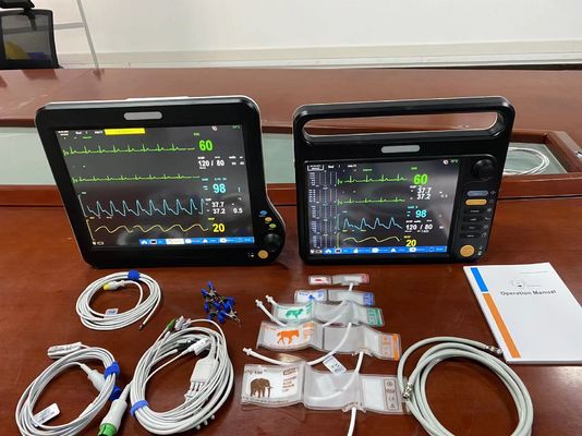 12.1&quot; Moniteur multiparamètre vétérinaire portable avec écran tactile OEM
