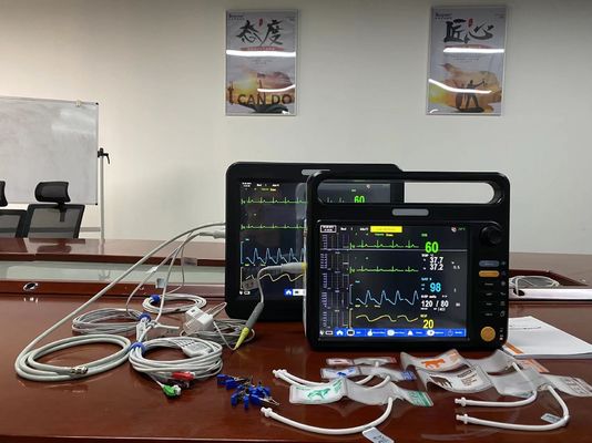 Moniteur vétérinaire multilingue Spo2, Moniteur de la machine cardiaque pour chien lapin