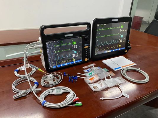 Moniteurs de chirurgie vétérinaire portables, Moniteur de signes vitaux vétérinaires de 12,1 pouces