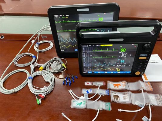Moniteur vétérinaire multiparamètre sans ventilateur pour urgences hospitalières