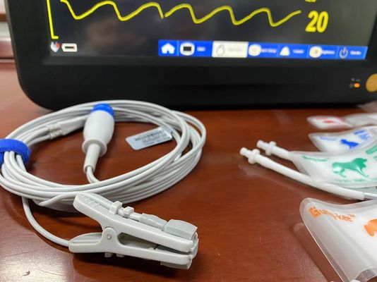 CMS Touch Vétérinaire Multiparamètre Moniteur 15 pouces Pour chirurgie animale