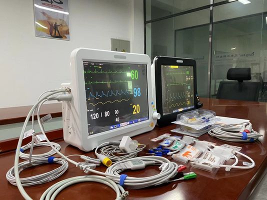 Moniteur vétérinaire multiparamètre de 15 pouces pour animaux