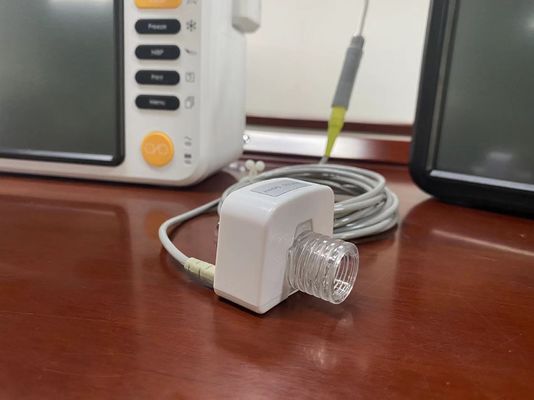 Matériau en plastique Capteur de CO2 de fin de marée pour moniteur cardiaque en soins intensifs