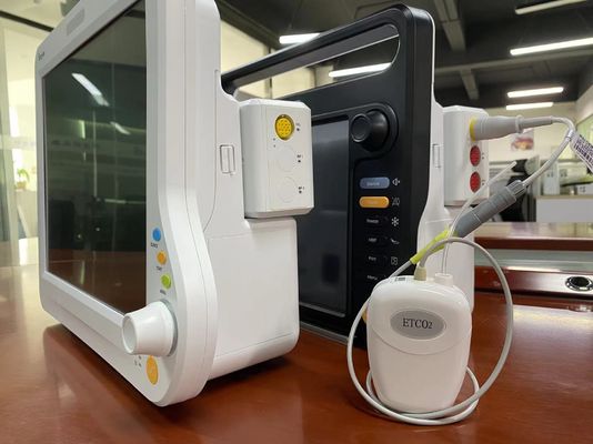 Plug play Sidestream Module de CO2 blanc pour le moniteur modulaire du patient