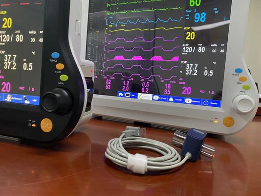 Moniteur cardiaque du courant principal ICU, moniteur patient de paramètre multi d'anesthésie