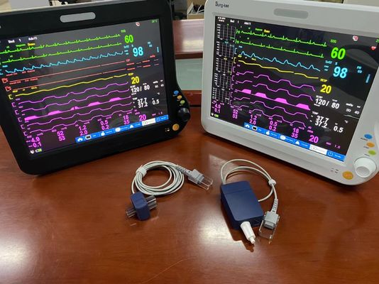 Paramètre multi portatif de moniteur patient de moniteur cardiaque du moniteur ICU d'anesthésie