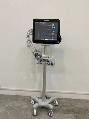 Mobile portable fort de paramètre de chariot médical multi à moniteur