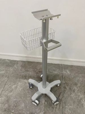 chariot à moniteur de cardiaque de 800-1020mm avec les roues silencieuses de 3 pouces