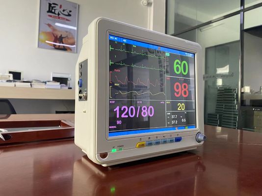 12&quot; machine de moniteur de battement de coeur d'affichage à cristaux liquides de TFT outre de l'OEM blanc de la couleur SKD admis
