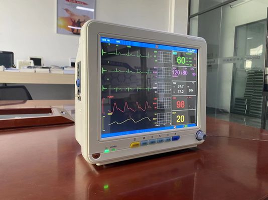 Moniteur patient portatif de clinique de salle générale avec l'écran d'affichage à cristaux liquides de TFT de 12,1 pouces