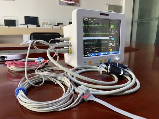 Moniteur patient de nouveau-né portatif avec EtCO2, ECG, SPO2, NIBP et mesure de Temp