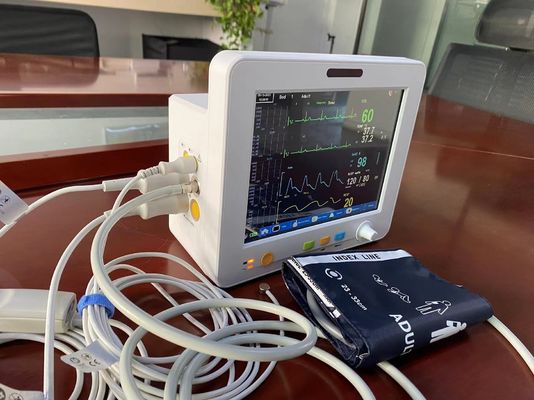 Moniteur patient portatif d'écran de TFT LCD de 8,4 pouces pour le Temp ECG EtCO2 de SPO2 NIBP