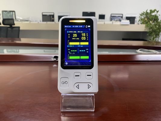 Appareil de capnographie portable pour animaux de compagnie Moniteur multiparamètre vétérinaire portatif